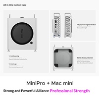 Station d'extension ORICO MiniPro ATX pour Mini M4 Full Tower, support de bureau en acrylique