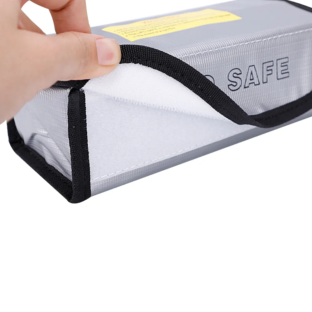 High Quality Oem Lipo Guard Sack Fireproof Glass Fiber Fireproof Lipo Battery Safe Bag