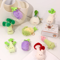 Stylos en peluche KUKI en forme de légumes mignons : aubergines, brocoli, maïs, oignons verts, ail, céleri, champignons, asperges. Papeterie Kawaii de dessin animé.