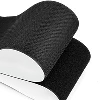 Adhésif personnalisé écologique haute résistance pour ruban de fixation, boucle auto-agrippante en nylon à dos adhésif, fixation sans perçage pour plaque d'immatriculation de voiture