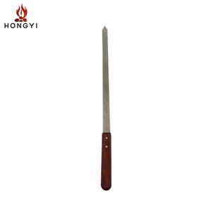 เหล็กเสียบย่างสแตนเลส Hongyi ขนาด 600x20x2 มม. แบบแบน สำหรับทำอาหาร อบ ย่างบาร์บีคิว ทนทานต่อการกัดกร่อน - Product Image 3