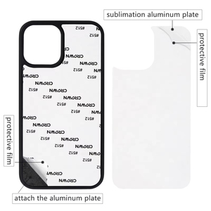Alta calidad TPU + PC sublimación caja del teléfono en blanco 2D para <span class=keywords><strong>iPhone</strong></span> 16E 16 15 14 13 12 <span class=keywords><strong>11</strong></span> Pro Max - Product Image 3
