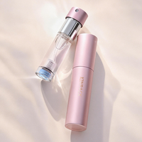 Atomiseur de parfum en aluminium rechargeable à visser, différentes couleurs, format voyage portable, 8 ml, 10 ml, flacons de parfum vides à visser