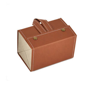 Estuche plegable Vintage para <span class=keywords><strong>Cartier</strong></span>, caja de cuero de lujo de gama alta para <span class=keywords><strong>gafas</strong></span> de sol, protección de almacenamiento conveniente para hombres y mujeres - Product Image 1