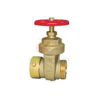 Robinet d'angle en laiton robuste NPT vert pour l'arrêt d'eau, accessoire d'équipement de lutte contre l'incendie