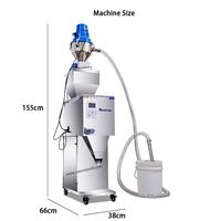 High Quality Factory Price Granule Packing Machine With Feeder 100-3000G High Precision for Seeds Beans Rice Nuts