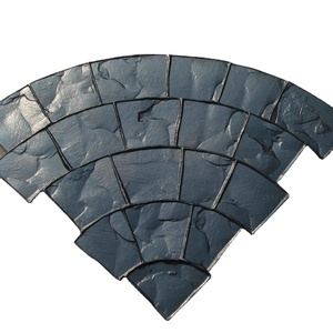 Moules de sol en relief de couleur d'art de béton PU personnalisables pour estampage de surfaces de ciment impression au sol bricolage - Product Image 3