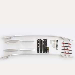 Portaequipajes de techo para coche 4x4 JOESHIER, compatible con Nissan X-Trail 2014-2019, barras laterales de aluminio para rieles de techo. - Product Image 3