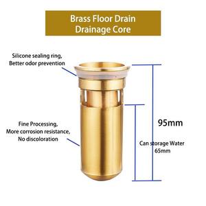 Drain de douche carré en acier inoxydable sur mesure, drain de sol de salle de bain en laiton SUS 304 pour douche - Product Image 5