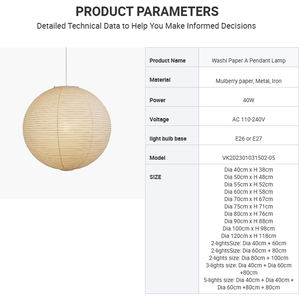 Lampe suspendue <span class=keywords><strong>en</strong></span> <span class=keywords><strong>papier</strong></span> de mûrier Wabi-sabi, lampe de salon de thé zen japonaise, lanterne <span class=keywords><strong>en</strong></span> <span class=keywords><strong>papier</strong></span> de riz faite à la main, lampe suspendue <span class=keywords><strong>en</strong></span> <span class=keywords><strong>papier</strong></span> Washi - Product Image 4