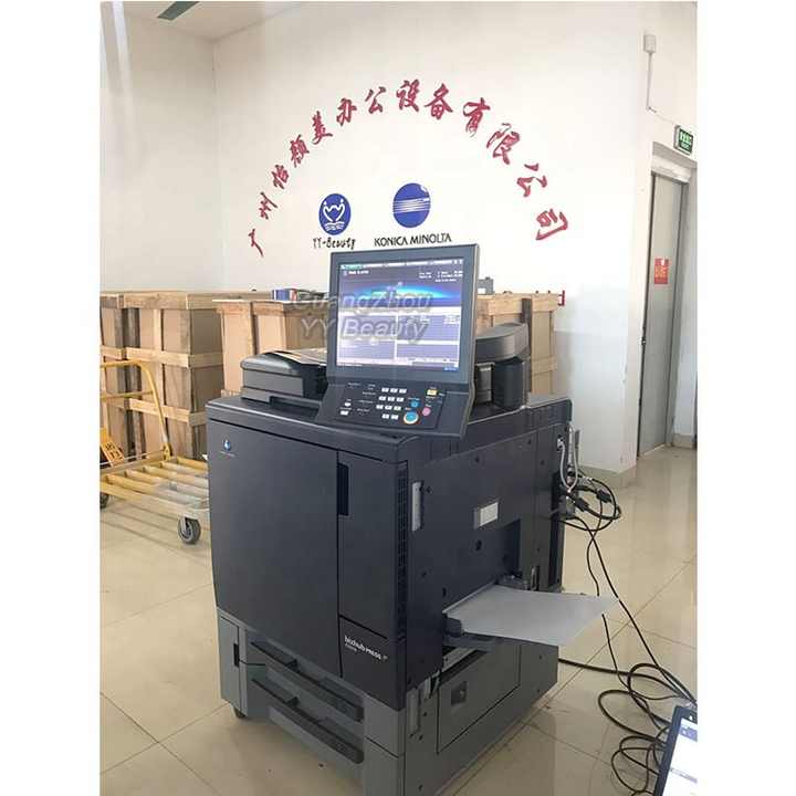 中古 Konica Minolta C1060 C1070 高速カラープリンタ 2016年製