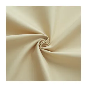 Proveedor de China lyocell algodón nylon Spandex poliéster mezcla tela sarga spandex tela para prendas de vestir