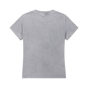 T-shirt vintage à manches courtes en coton 100% lavé, impression numérique graphique 275GSM, pour femmes - Product Image 4