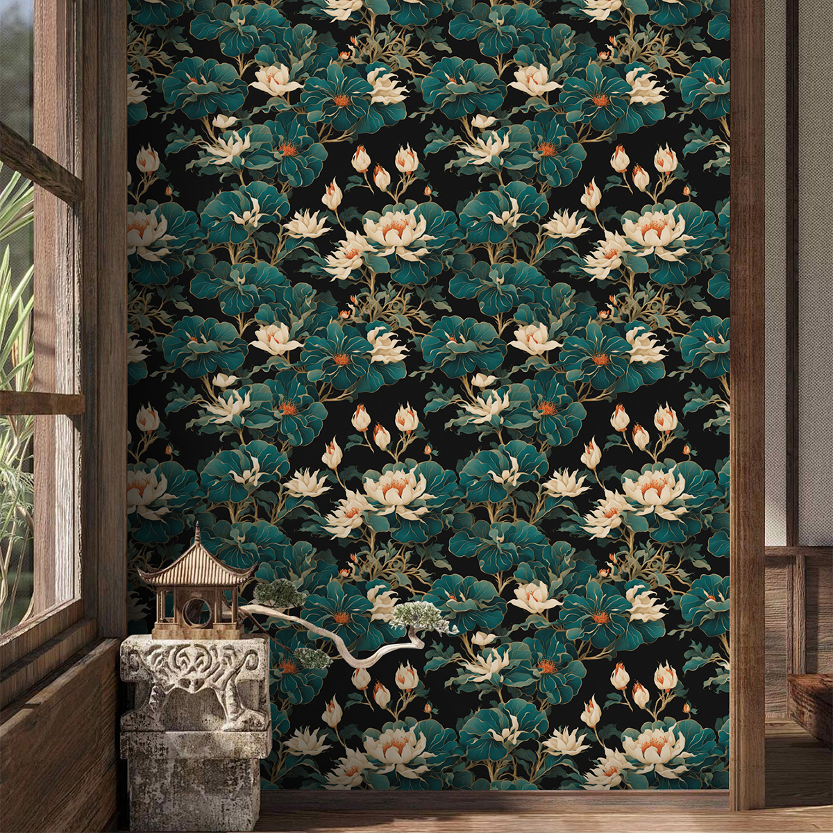 3D AUTUMN FOREST K5674 Wallpaper Mural Self-adhesive Removable Sticker