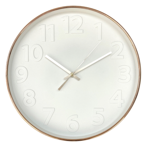 14 Inch Simple Style <b>Wall</b> <b>Clock</b> Battery Operate Plastic Round Quartz Custom <b>Decorate</b> Modern <b>Wall</b> <b>Clocks</b> for Sale - Product Image 2