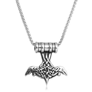 Colgante de ancla de acero inoxidable con diseño celta para hombres y mujeres, collar de regalo 231075 - Product Image 2
