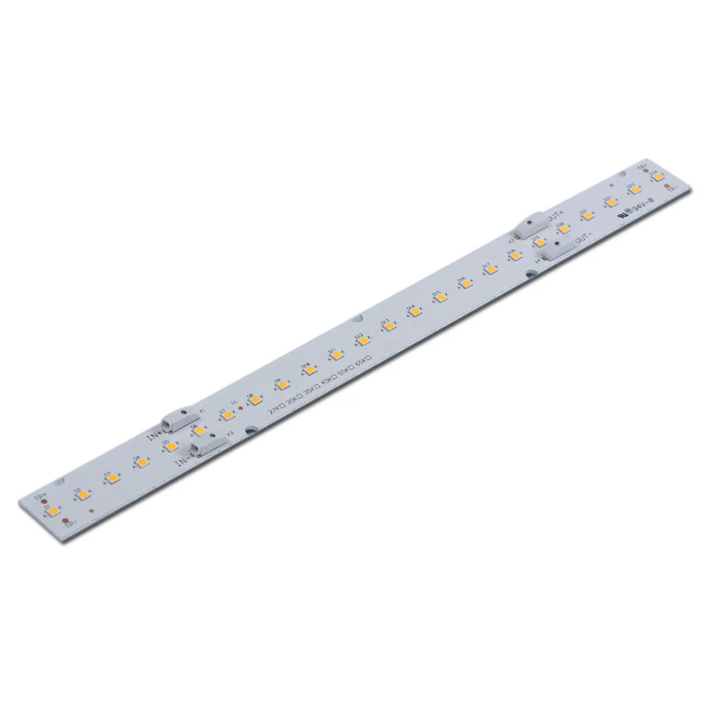 20*280 Mm Pencahayaan Dalam Ruangan 24LED Lampu Bar SMD 3030 Modul LED Strip Bar Linear Modul