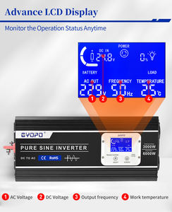 <span class=keywords><strong>Convertisseur</strong></span> de courant solaire OEM <span class=keywords><strong>3000W</strong></span>/6000W, 12/<span class=keywords><strong>24</strong></span>/48 <span class=keywords><strong>volts</strong></span> CC vers 110/120/<span class=keywords><strong>220</strong></span>/230 <span class=keywords><strong>volts</strong></span> CA, <span class=keywords><strong>convertisseur</strong></span> de réseau pour appareils électroménagers - Product Image 5