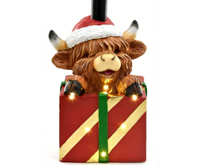 Decorazione Natalizia a Forma <span class=keywords><strong>di</strong></span> Mucca Highland in Sacca <span class=keywords><strong>di</strong></span> Babbo <span class=keywords><strong>Natale</strong></span> per <span class=keywords><strong>Albero</strong></span> <span class=keywords><strong>di</strong></span> <span class=keywords><strong>Natale</strong></span>, Aggiunge un Tocco Magico alla Decorazione Domestica - Product Image 3