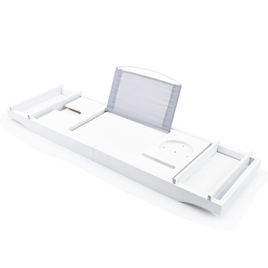 Bandeja de Baño de Bambú 60x70cm, Estante Retráctil para Baño, Organizador Independiente - Product Image 5