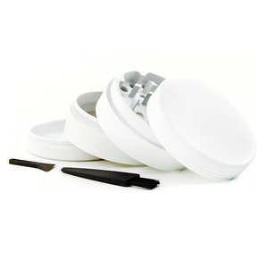 เครื่องบดสมุนไพร Vagrinders <span class=keywords><strong>VA</strong></span> คุณภาพสูง สไตล์โมเดิร์น ขนาด 62 มม. แบบพกพา 4 ชิ้น ทำจากอะลูมิเนียมเคลือบด้าน น้ำหนัก 135 กรัม พร้อมอุปกรณ์เสริมหลากสี - Product Image 1