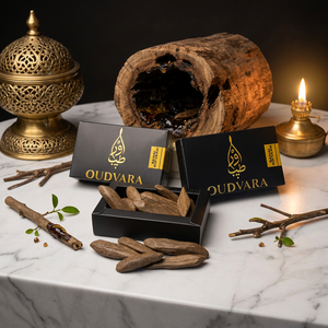 Sanai Sufyaan 100g Bois d'Oud, sélection riche en bois d'agar avec des notes chaudes et résineuses pour la combustion de Bakhoor, intérieurs parfumés - Product Image 3