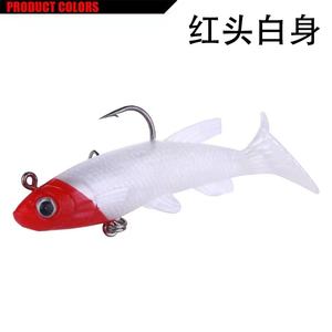 Newbility vivid <span class=keywords><strong>fishing</strong></span> <span class=keywords><strong>lures</strong></span> saltwater fish shape fork tail softbait esche da pesca in plastica morbida (vecchio) esche da pesca crankbait - Product Image 6