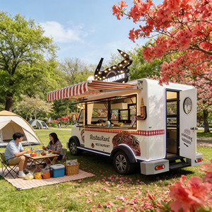 Fast Delivery Food Truck Food Cart Mobile Carts Premium Quality Fast Food Trailers - Product Image 1