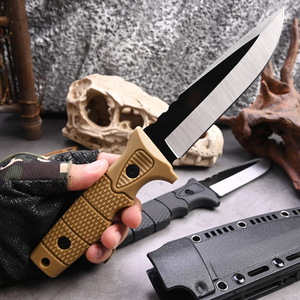 سكين خارجي ذو صلابة عالية، سكين دفاع عن النفس للبقاء مع غمد - Product Image 5