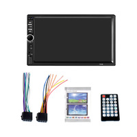 Cámara de Visión Trasera para el Tablero de Control Central del Automóvil, Pantalla LCD con CarPlay Inalámbrico, Reproductor MP5