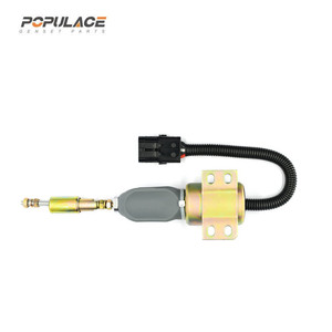 Vanne solénoïde d'arrêt du générateur Populace Generator 4942879 pour coupure de carburant et média huileux - Product Image 3
