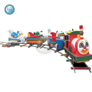 Train électrique pour enfants à prix abordable, manège de parc d'attractions et de fête foraine, modèle 'Ant Electric Track Train' - Product Image 3