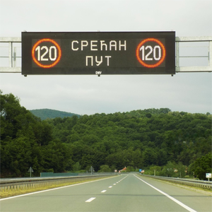 Alto brillo P10/16/20 <span class=keywords><strong>Motor</strong></span> Way Señales de tráfico <span class=keywords><strong>VMS</strong></span> Tablero de mensaje variable para Expressway City Road - Product Image 3