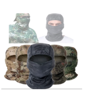 Cagoule de cyclisme tactique camouflage coupe-vent respirante protection UV
