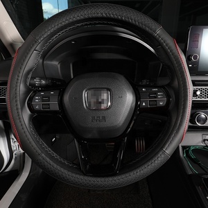 Fundas para <span class=keywords><strong>Volante</strong></span> <span class=keywords><strong>de</strong></span> Coche <span class=keywords><strong>de</strong></span> Cuero PU PVC Coloridas Universales del Fabricante EKR, Antideslizantes y Duraderas, Aptas para la Mayoría <span class=keywords><strong>de</strong></span> los Coches - Product Image 4