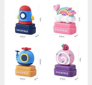 Diy <span class=keywords><strong>sellos</strong></span> de dibujos animados <span class=keywords><strong>personalizados</strong></span> <span class=keywords><strong>tela</strong></span> nombre sello chico sello de <span class=keywords><strong>tela</strong></span> - Product Image 6