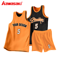 Tenues de basketball réversibles pour hommes et femmes, maillots de basketball pour jeunes de haute qualité en mesh avec impression par sublimation intégrale personnalisée
