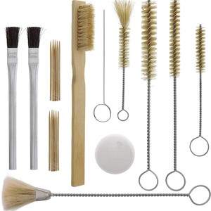 <b>Spray</b> Gun Cleaning Brush Kit Nylon Bristle Tool For Mechanical Use GK17 - Product Image 1