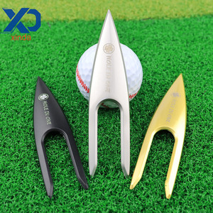 Herramienta de golf al por mayor con forma de pez de aleación de zinc, reparador de divots creativo, limpiador de ranuras de palos, accesorio de golf de moda con diseño de ángel - Product Image 1