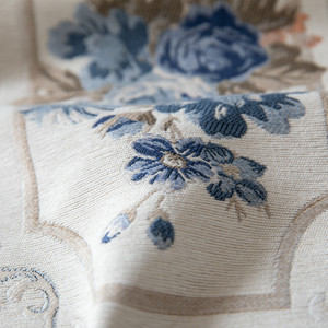 High Quality European Flower <strong>Table</strong> <strong>Runner</strong> Chenille Tassel Home Tablecloth Polyester Embroidered <strong>Table</strong> Flag Delicate <strong>Table</strong> <strong>Runner</strong> - Product Image 4