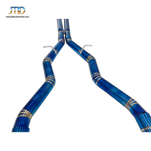 Catback d'échappement en titane JTLD pour <span class=keywords><strong>Bmw</strong></span> série <span class=keywords><strong>M</strong></span> <span class=keywords><strong>F90</strong></span> M5 S63 4.4t tuyaux de silencieux d'échappement à soupape - Product Image 5