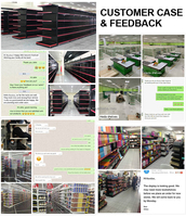 Vente en gros rayonnage gondole commercial rayonnage de magasin de détail rayonnage de magasin d'alcool à vendre