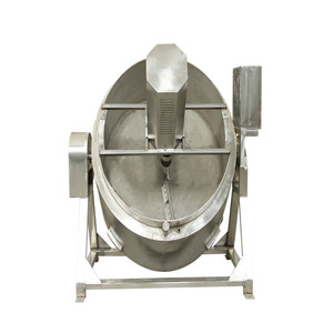 Ligne de production automatique de machines de transformation du gari de manioc en acier inoxydable, machine à frire le gari, friteuse à gari - Product Image 5