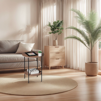 Petits meubles de salon modernes tables d'appoint avec cadre en métal table d'appoint pour canapé table de chevet table basse pour balcon salle de sport bureau