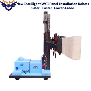 Máquina de Instalación de Paneles de Pared Robótica Inteligente de Alta Eficiencia con Control Remoto, Motor, Bomba, Elevador de Engranajes, 600 kg, para Paneles de Cemento y Fibra - Product Image 5