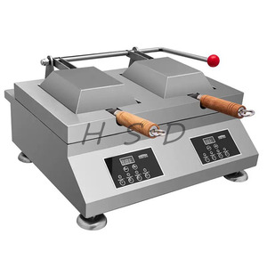 Freidora Automática de Dumplings, Cocedor Eléctrico de <span class=keywords><strong>Gyoza</strong></span>, Parrilla de Acero Inoxidable para Freír, Máquina para Hacer Dumplings de Hierro Fundido sin Recubrimiento - Product Image 3