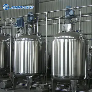 High Quality Stainless Steel Electric Heating Juice Mixing Tank With Agitator