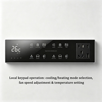 Interrupteur Tactile Intelligent 433RF pour Hôtel, Contrôle Sans Fil de la Luminosité, du Climatiseur, des Rideaux, de la Télévision, Modèles Personnalisés, OEM ODM Pris en Charge
