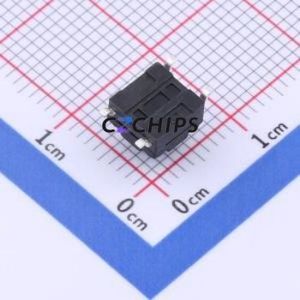 TS-KG10GS-BT60F Tactile Switch SMD-4P,6.2x6.2mm Switch Single Pole Single Throw Round Button 2.5N Vertical Mount - Product Image 2