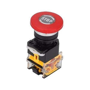 Interrupteur d'arrêt d'urgence YHBS-38-22R 10A, diamètre du trou 22 mm, livraison non incluse - Product Image 2